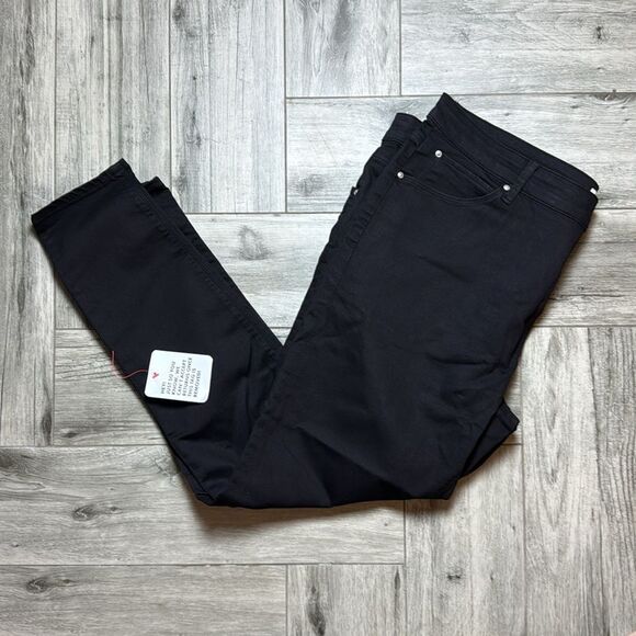 ASOS Design Mens Black Denim Classic Skinny Jeans Size 42x32 NWT - Picture 1 of 11